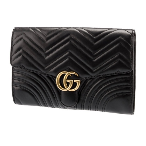 Gucci Marmont double flap clutch - Picture 3 of 8
